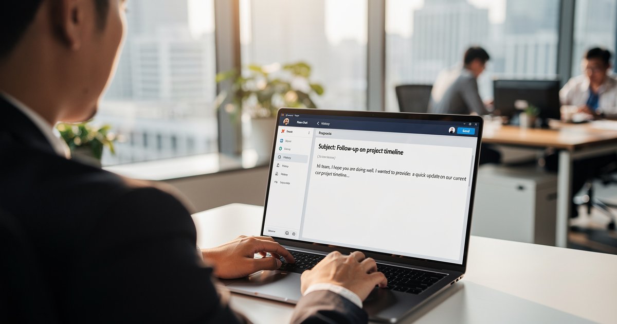 用 ChatGPT 3 步驟 3 分鐘寫完老闆秒回的 email