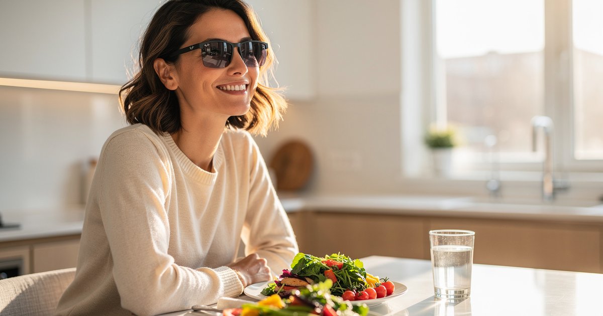 用 Ray-Ban Meta 3 個步驟取代熱量 App，每天省 15 分鐘記錄時間