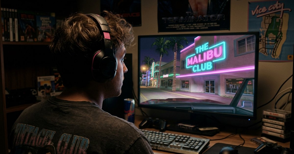 RTX Remix 30 秒把 GTA：Vice City 變 4K 光追，老遊戲免重買