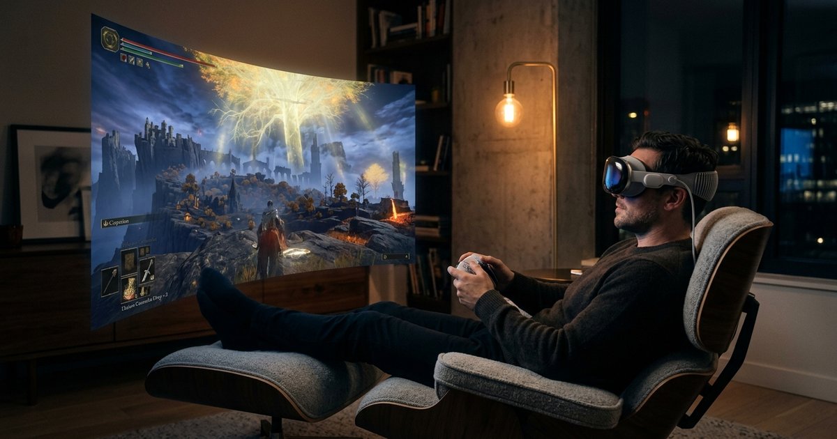 Steam Link Beta 讓 Vision Pro 秒變 300 吋電影院，4K 串流只要 3 步