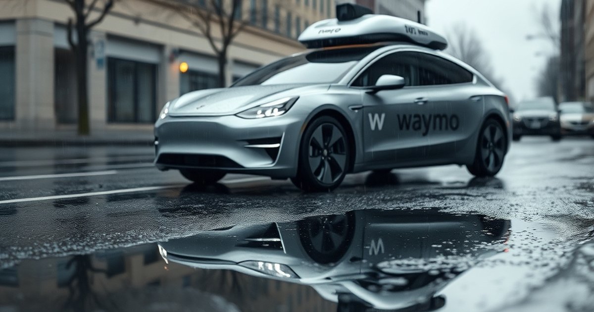 Waymo 緊急召回 3,800 台自駕車：AI 把積水當馬路的代價